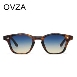 OVZA 2026 New Fashion Sunglasses Women and Men Eyeglass V400 Rectangle Oculos De Sol Masculino S9014