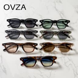 OVZA 2026 New Fashion Sunglasses Women and Men Eyeglass V400 Rectangle Oculos De Sol Masculino S9014