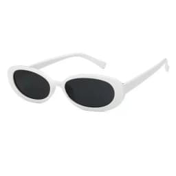 Retro Small Oval Frame Riding Sunglasses Women Fashion Black Cow Color Sun Glasses Fashion Shades Polarized Eyewear UV400