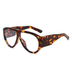 Fashion Oversized Pilot Reading Glasses For Men Women Anti Blue Light Glasses Clear Presbyopia Eyeglasses Optical Magnifier