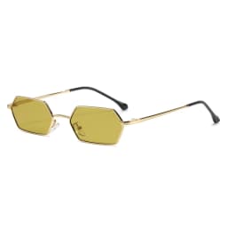 Cycling New Personalized Small Frame Women Sunglasses Retro Polygon Sun Glasses Fashion Men Street Photography Eyeglasses UV400