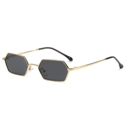 Cycling New Personalized Small Frame Women Sunglasses Retro Polygon Sun Glasses Fashion Men Street Photography Eyeglasses UV400
