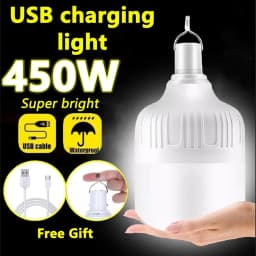 USB Rechargeable LED Multifunctional Emergency Lights House Outdoor Portable Lanterns Emergency Lamp Lantern BBQ Camping Light