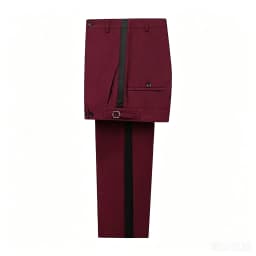 Business Mens Trousers Formal Groom Tuxedo Party Prom Regualr Tall Fit Pants Dai Pants