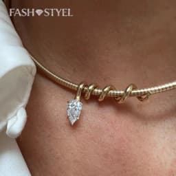 2026 New Fashion Drop Shaped CZ Spiral Snake Chain Necklace For Women Party Special Trendy Jewelry