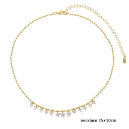 2026 New Fashion Drop Shaped CZ Spiral Snake Chain Necklace For Women Party Special Trendy Jewelry