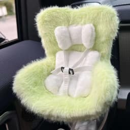 15-17cm doll Seat Labubu Carseat Safety Seat Cute doll Air Outlet Aromatherapy Decoration High-Grade Car Interior Decoration