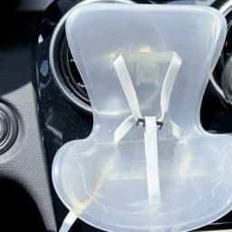 15-17cm doll Seat Labubu Carseat Safety Seat Cute doll Air Outlet Aromatherapy Decoration High-Grade Car Interior Decoration