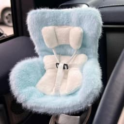 15-17cm doll Seat Labubu Carseat Safety Seat Cute doll Air Outlet Aromatherapy Decoration High-Grade Car Interior Decoration