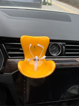 15-17cm doll Seat Labubu Carseat Safety Seat Cute doll Air Outlet Aromatherapy Decoration High-Grade Car Interior Decoration