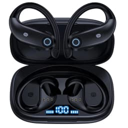 Bluetooth Earphones Wireless Earbuds with Wireless Charging Case Stereo Sound Headphones Built-in Mic In-Ear Headsets Deep Bass
