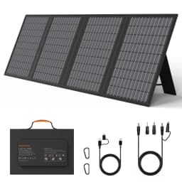 MHPOWOS Solar Battery Charger for Powerbank, 45W / 60W Foldable Portable Solar Panel with USB C, DC Output for Camping Phone