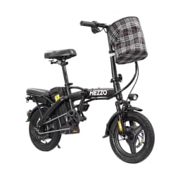 T5 Lightweight Folding Electric Bike for Adults 48V 750W Peak Power 20MPH 18-22 Miles Range 14Inch Disc Brake Commuter E-bike