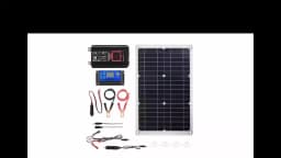 4000W Solar Inverter Kit Complete 12V to 110V/220V Solar Panel System 12V Solar Panel Battery Charge Controller Power Generation