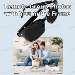 2026 New AI Smart Glasses Photochromic Lenses Bluetooth Call Noise Reduction Music Headphone Microphone Sunglasses for Men Women