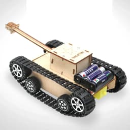 Wooden Electric Powered Eat Coin Robot DIY Models & Building Toy Science &Education Model Toy For Children Gift Toy