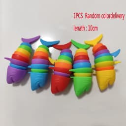 3D Articulated Shark Stress Reliever Hand Toy,Sensory Fidget Toy For Adults And Kids,Pressure Relief And Anti-Anxiety Desk Toy
