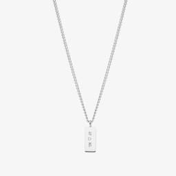 Personalized Necklace Stainless Steel Metal Custom Text Name Jewelry Gift for Friend