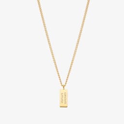 Personalized Necklace Stainless Steel Metal Custom Text Name Jewelry Gift for Friend