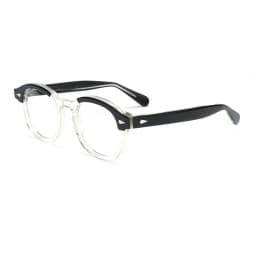 Quality Handmade Acetate Optical Glasses Frame Men Women Vintage Oval Eyeglasses Prescription Eyewear