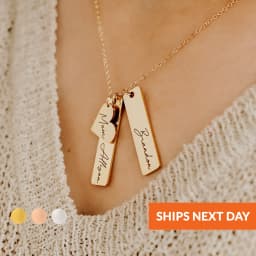 Custom Engraved Necklace Personalized Best Friend Gifts for Women Mama With Kids Names for Mom Mothers Handmade Jewelry