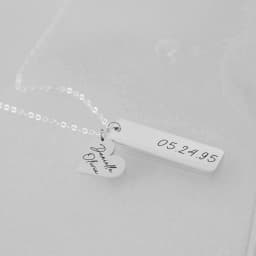 Custom Engraved Necklace Personalized Best Friend Gifts for Women Mama With Kids Names for Mom Mothers Handmade Jewelry
