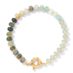 Natural Stone Rondelle Beads Bracelet Lapis Lazuli Labradorite Quartzs Bracelets For Men Women Handmade Bangles Jewelry Gift