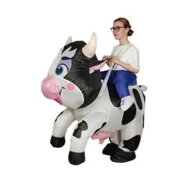 Adult Colorful Rooster ET Alien Inflatable Costumes Funny Fancy Animal Outfits Halloween Carnival Performance Wear for Man Woman