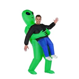 Adult Colorful Rooster ET Alien Inflatable Costumes Funny Fancy Animal Outfits Halloween Carnival Performance Wear for Man Woman