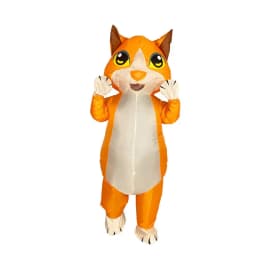 Adult Colorful Rooster ET Alien Inflatable Costumes Funny Fancy Animal Outfits Halloween Carnival Performance Wear for Man Woman