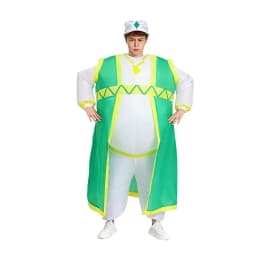 Adult Colorful Rooster ET Alien Inflatable Costumes Funny Fancy Animal Outfits Halloween Carnival Performance Wear for Man Woman