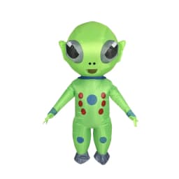 Adult Colorful Rooster ET Alien Inflatable Costumes Funny Fancy Animal Outfits Halloween Carnival Performance Wear for Man Woman
