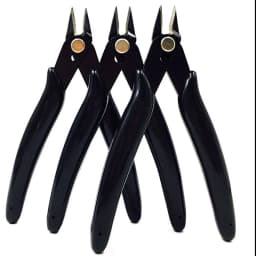 Electrical Wire Cable Cutters Cutting Side Snips Flush Pliers Nipper Anti-slip Rubber Mini Diagonal Pliers Hand Tools
