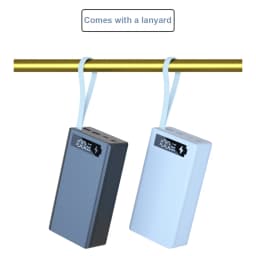 12*18650 Battery Power Bank Case Charger Box Holder Dual USB LCD Display Support Quick & Wireless Charger Battery Shell Storage