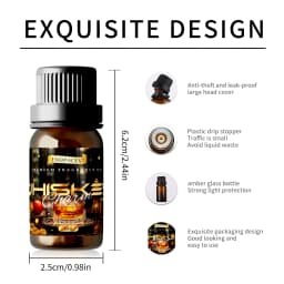10ml Whiskey Fragrance Oils Men's Aroma Oils DIY Candle Gifts for Father/Husband
