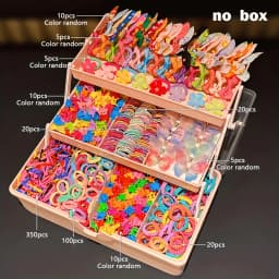 555 Pieces/Set, Colorful Butterfly Hair Clips for Girls, Stylish and Sweet Hairstyles, Hair Accessories.