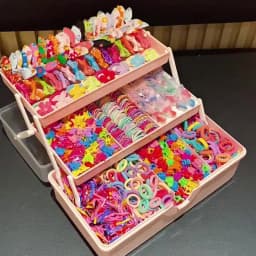 555 Pieces/Set, Colorful Butterfly Hair Clips for Girls, Stylish and Sweet Hairstyles, Hair Accessories.