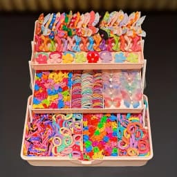 555 Pieces/Set, Colorful Butterfly Hair Clips for Girls, Stylish and Sweet Hairstyles, Hair Accessories.