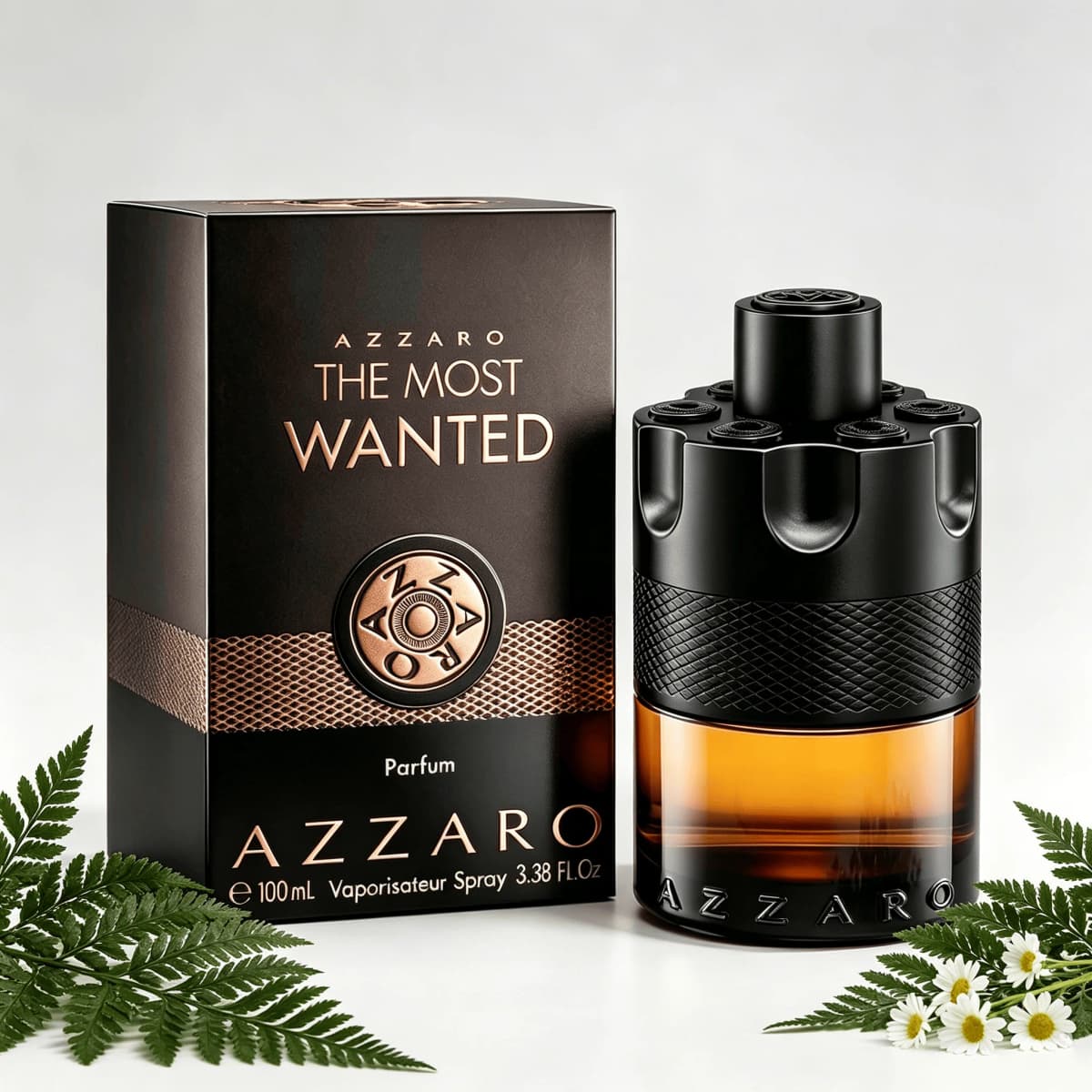 Azzaro The Most Wanted Parfum Men Perfume Long Lasting Rich Warm Tobacco Woody Scent Luxury Designer Male Cologne Spray Gift Packaging