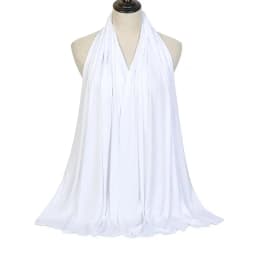 Modal Cotton Jersey Hijab Scarf Long Muslim Shawl Plain Soft Turban Tie Head Wraps For Women Africa Headband 170x60cm