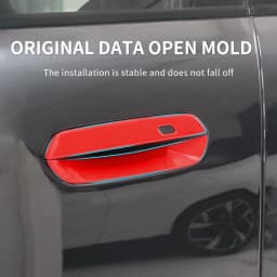 Car Door Handle Sticker Exterior Trim Cover For Mini Countryman U25 2024 2025 ABS Car Exterior Door Handle Bowl Decorative Shell