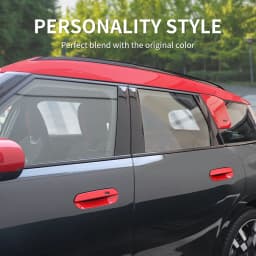 Car Door Handle Sticker Exterior Trim Cover For Mini Countryman U25 2024 2025 ABS Car Exterior Door Handle Bowl Decorative Shell