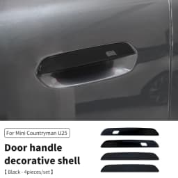 Car Door Handle Sticker Exterior Trim Cover For Mini Countryman U25 2024 2025 ABS Car Exterior Door Handle Bowl Decorative Shell