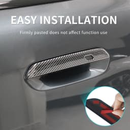 Car Door Handle Sticker Exterior Trim Cover For Mini Countryman U25 2024 2025 ABS Car Exterior Door Handle Bowl Decorative Shell