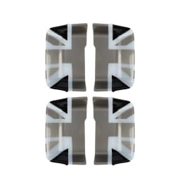 Car Inner Door Handle Door Bowl Cover Stickers For Mini Electric Countryman U25 JCW 2024 2025 Decorative Interior Accessories