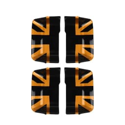 Car Inner Door Handle Door Bowl Cover Stickers For Mini Electric Countryman U25 JCW 2024 2025 Decorative Interior Accessories
