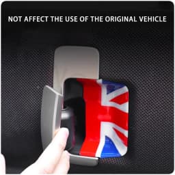 Car Inner Door Handle Door Bowl Cover Stickers For Mini Electric Countryman U25 JCW 2024 2025 Decorative Interior Accessories