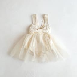 MILANCEL Summer Baby Dresses Toddler Girls One Piece Mesh Skirt Camisole Dress Newborn Clothes 0-2Y