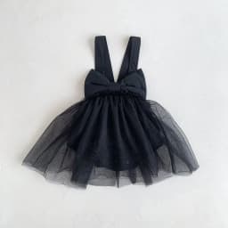 MILANCEL Summer Baby Dresses Toddler Girls One Piece Mesh Skirt Camisole Dress Newborn Clothes 0-2Y