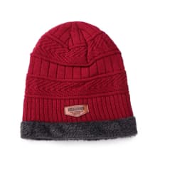2026 Winter Men Women Thick Beanie Hat Knitted Hat Winter Cap Beanie Female Wool Neck Scarf Cap Balaclava Mask Bonnet Hats Set